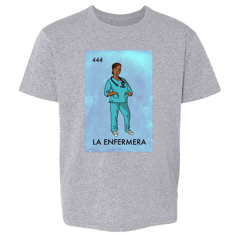Nurse Hero La Enfermera Mexican Lottery Gift Kids & Youth Tee