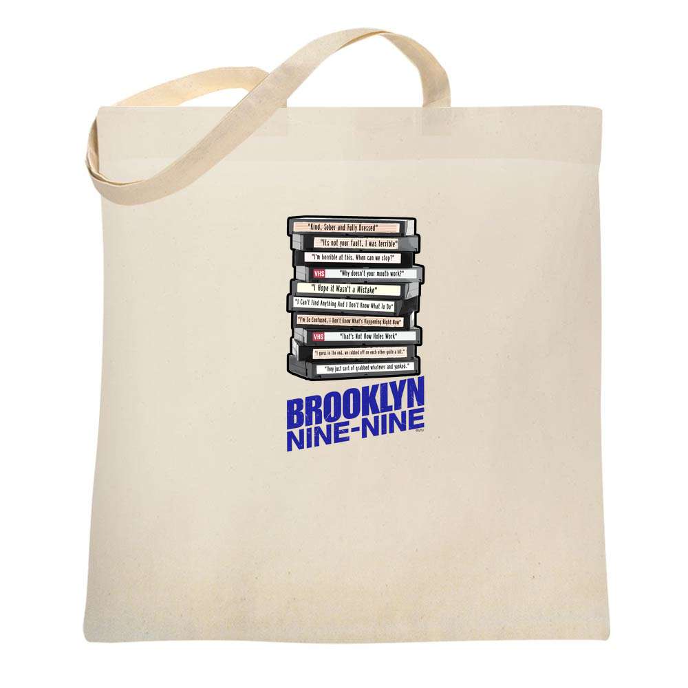 Brooklyn 99 Shirt Merchandise Tapes Tote Bag