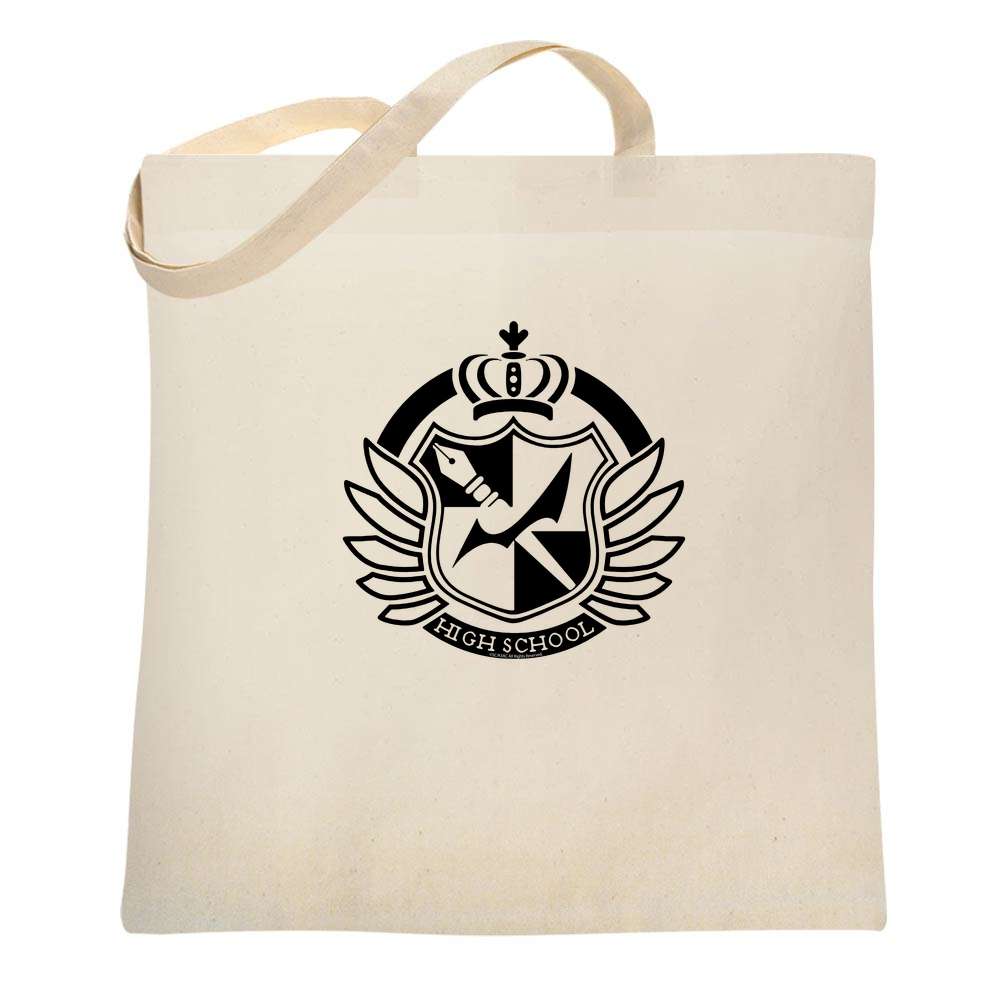 Dangan | Ronpa High School Crest Anime Shirt Tote Bag