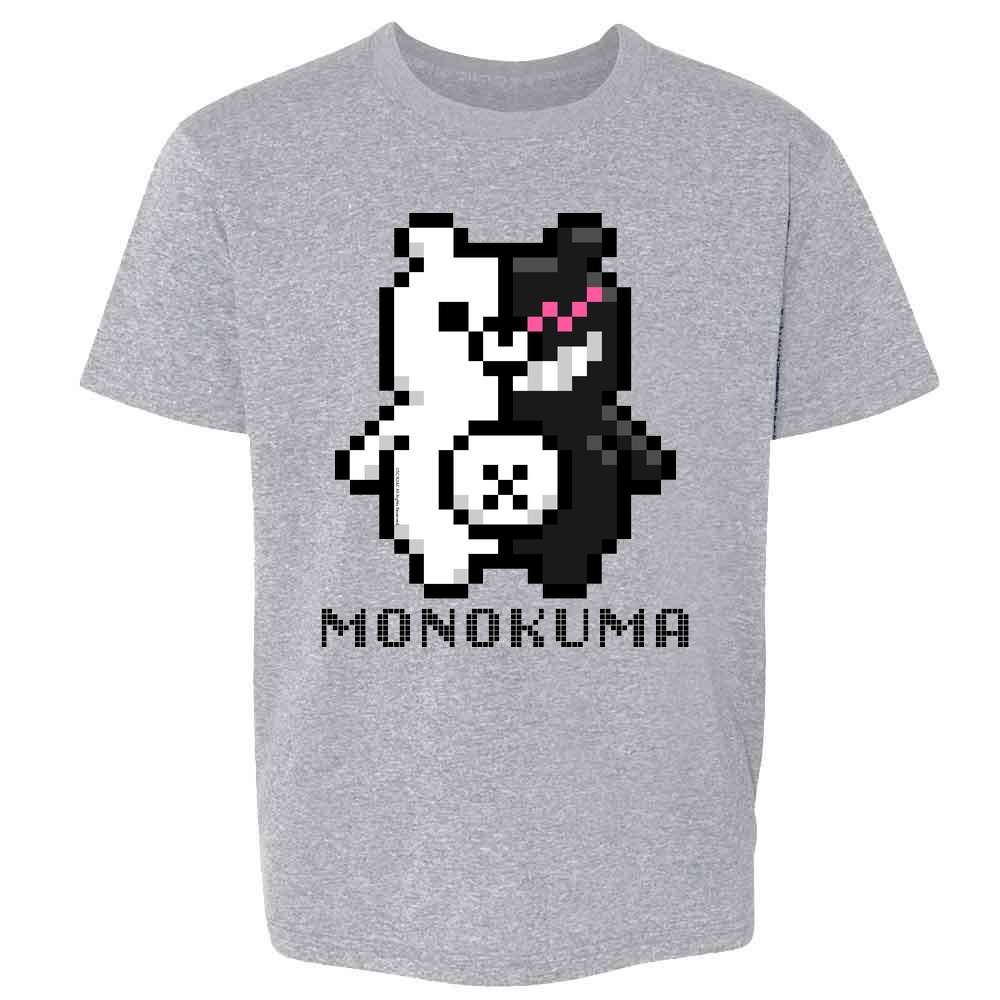 Dangan | Ronpa Monokuma 8bit Anime Shirt Kids & Youth Tee