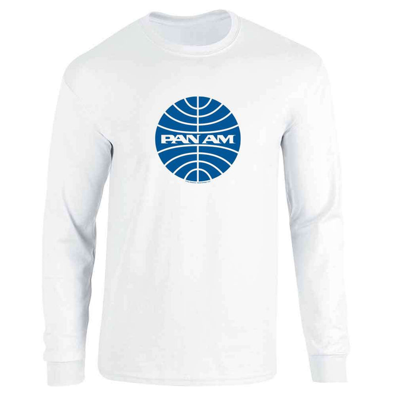 Pan American Airways Logo Shirt Long Sleeve