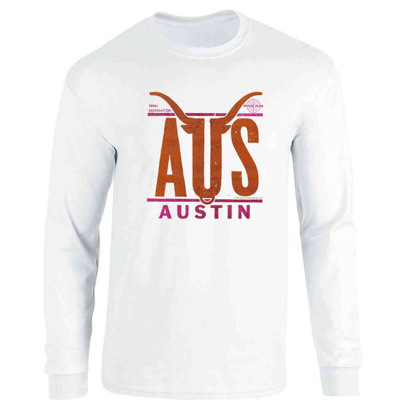 Pan Am Austin Texas Shirt Long Sleeve