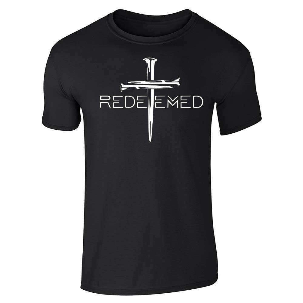 Redeemed Cross Nails Christian Ephesians Unisex Tee