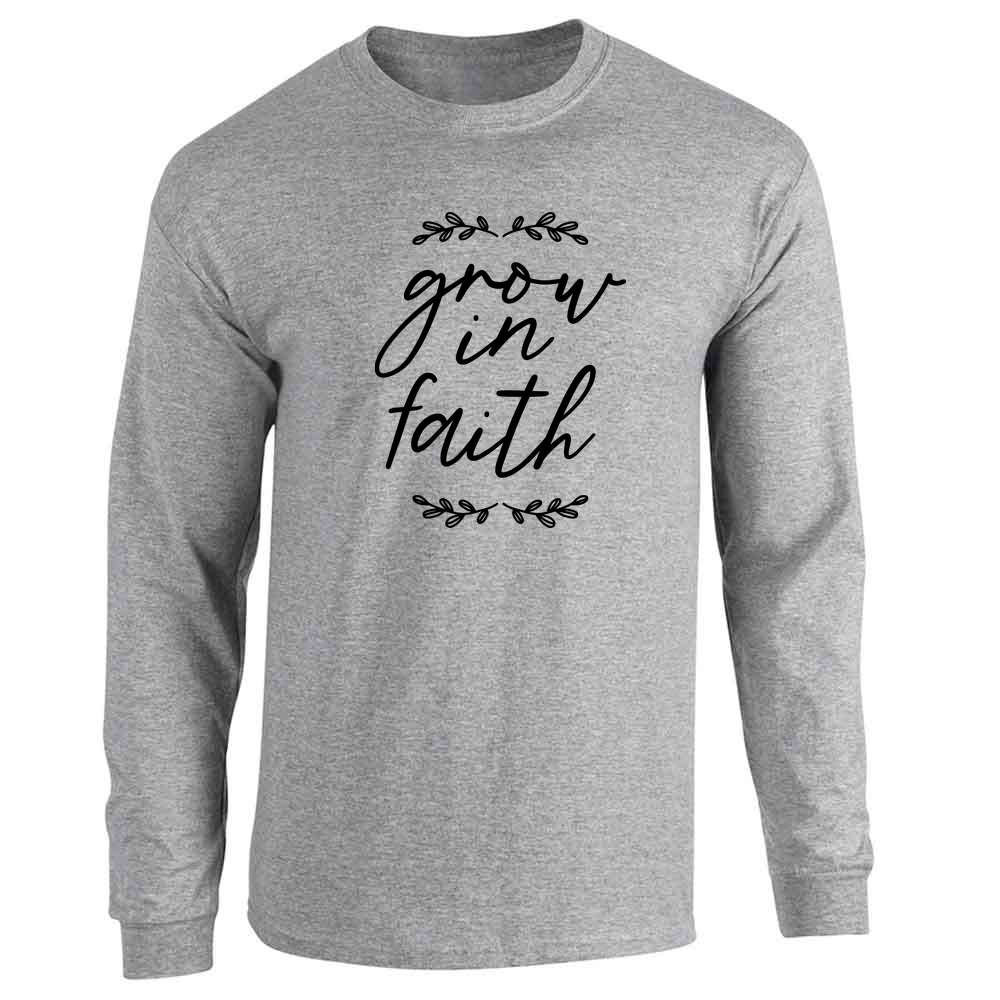 Grow In Faith John Christian Long Sleeve