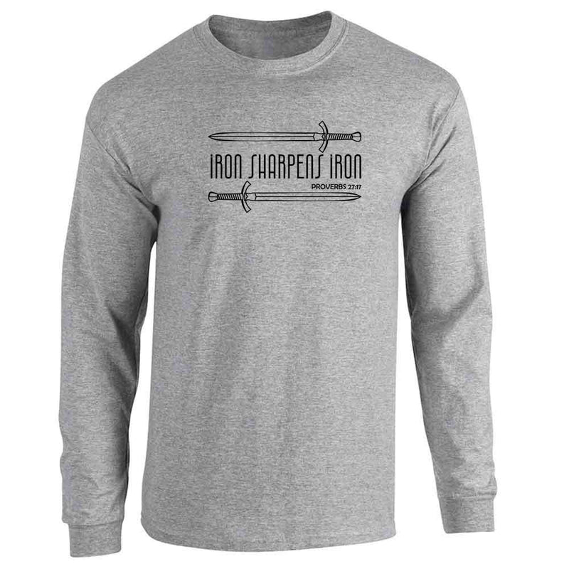 Iron Sharpens Iron Christian Long Sleeve