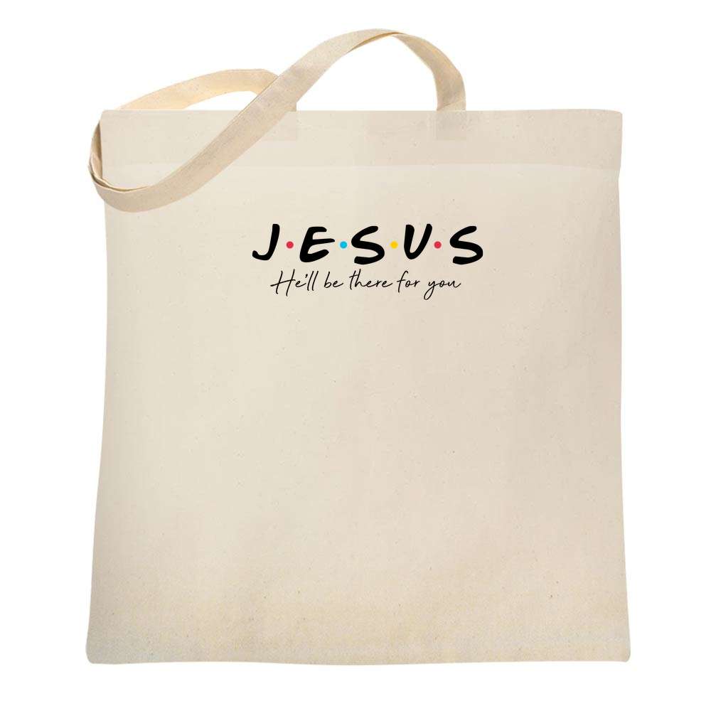 Jesus He Will Be There Christian Tote Bag