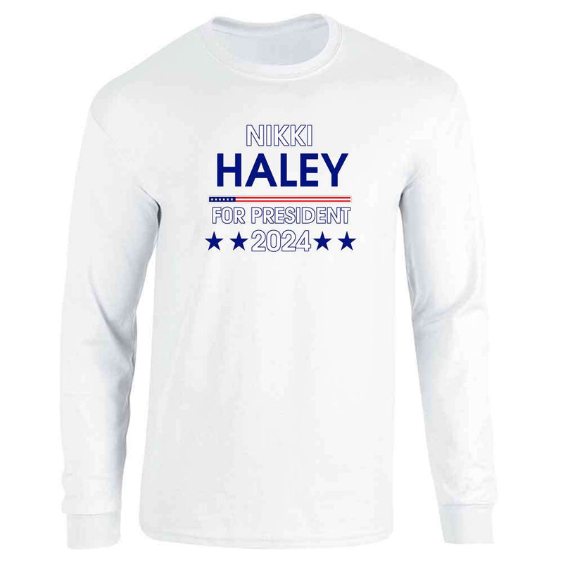 Nikki Haley 2024 President Campaign Long Sleeve
