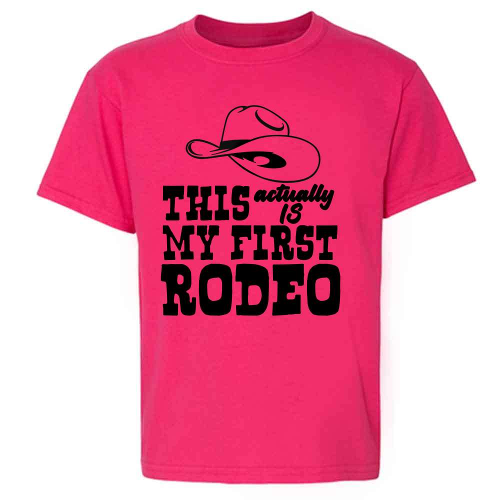 This Actually IS My First Rodeo Kids & Youth Tee
