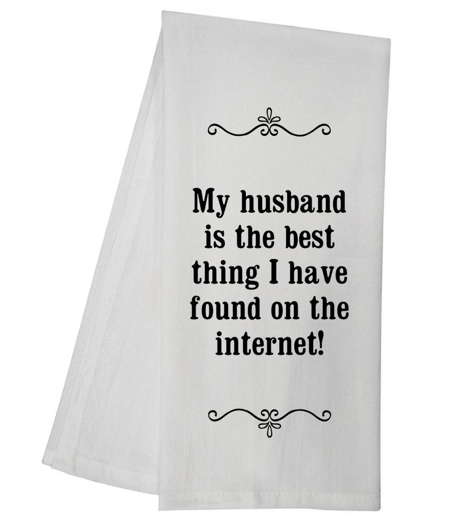 Husband Internet Tea Towel GGTT42