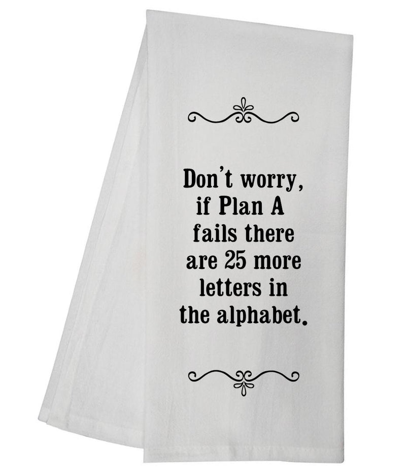 Plan A Tea Towel GGTT44