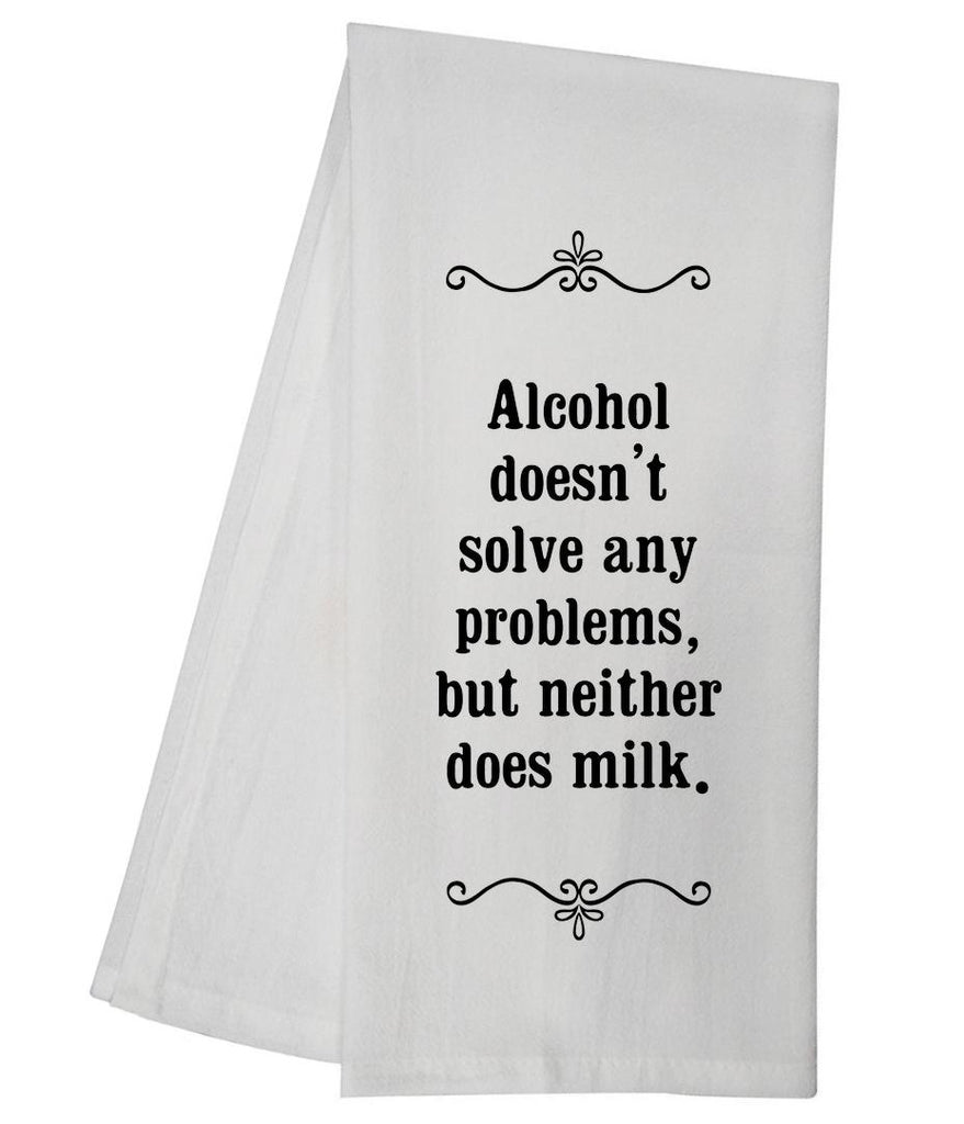 Alcohol Milk Tea Towel GGTT56