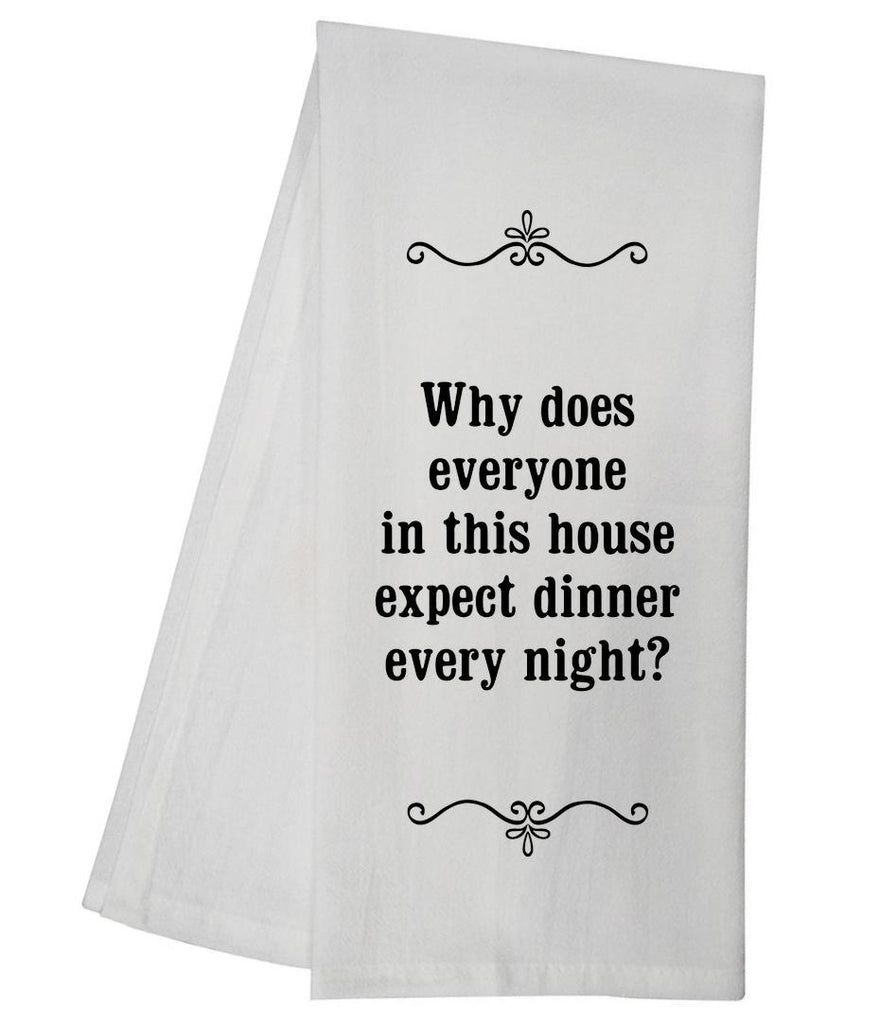 Dinner Every Night Tea Towel GGTT71