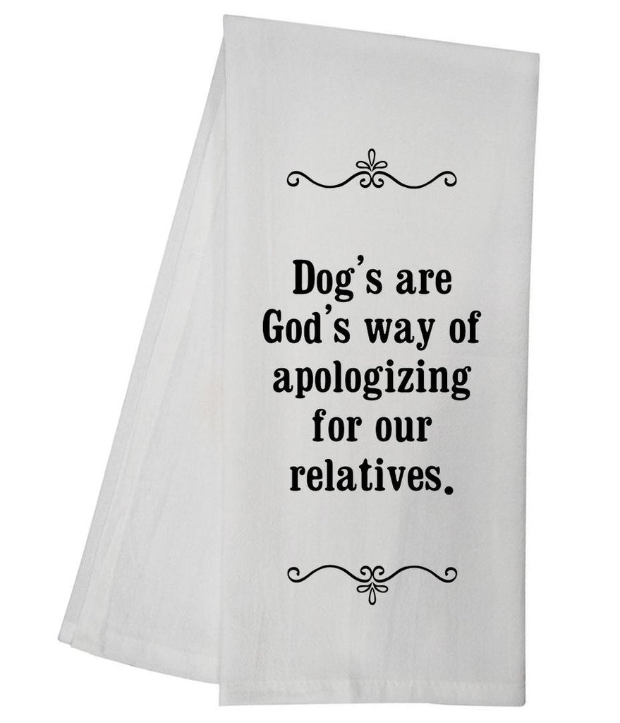 Dog Apology Tea Towel GGTT72