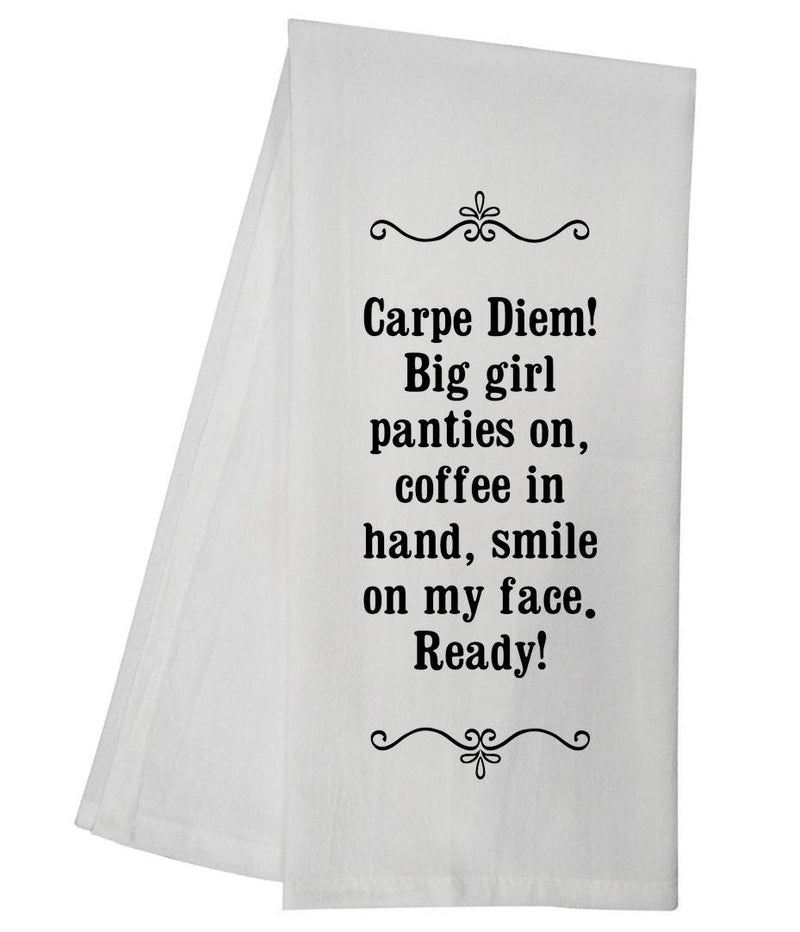 Carpe Diem Tea Towel GGTT99