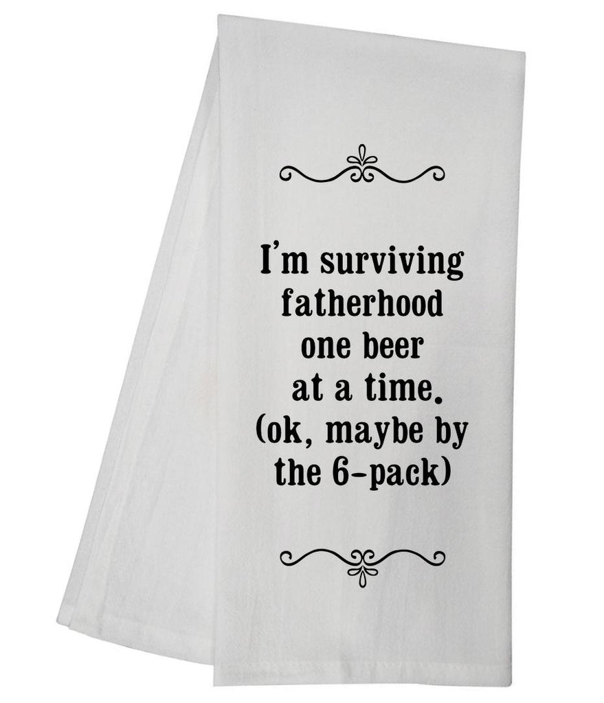 Surviving Fatherhood Tea Towel GGTT101