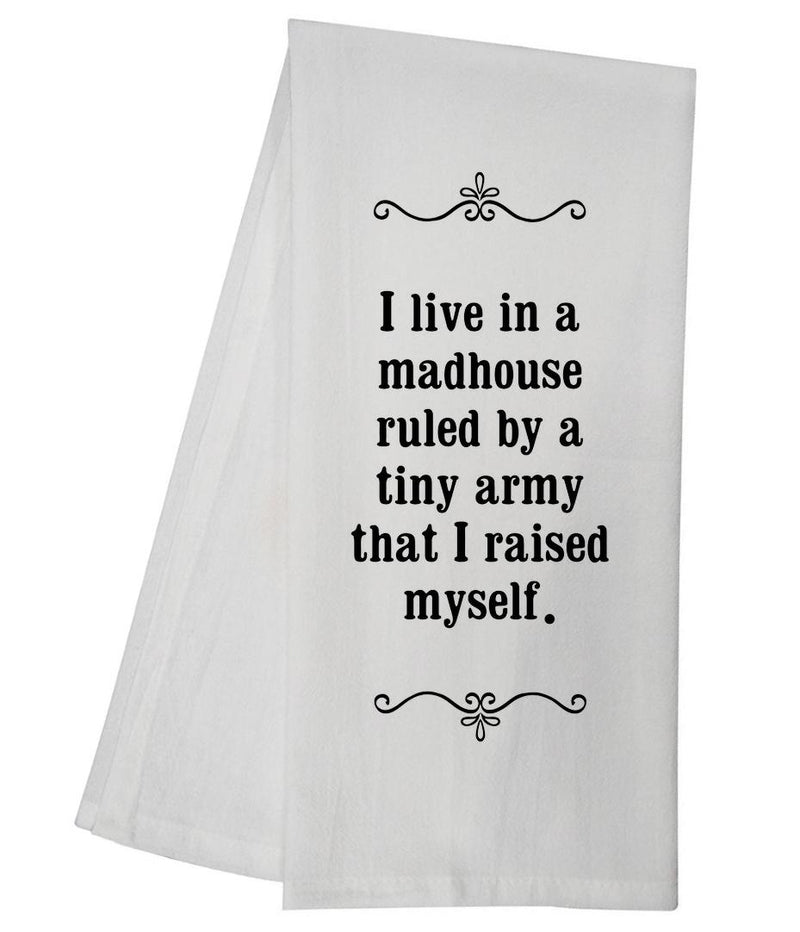 Madhouse Army Tea Towel GGTT144 / SFT0103 / SFT0076