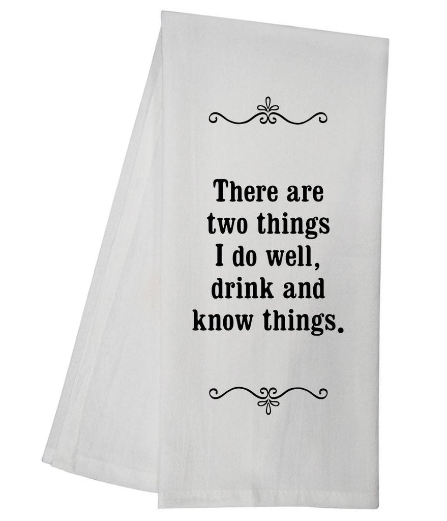 Two Things Tea Towel GGTT153 / SMILET01