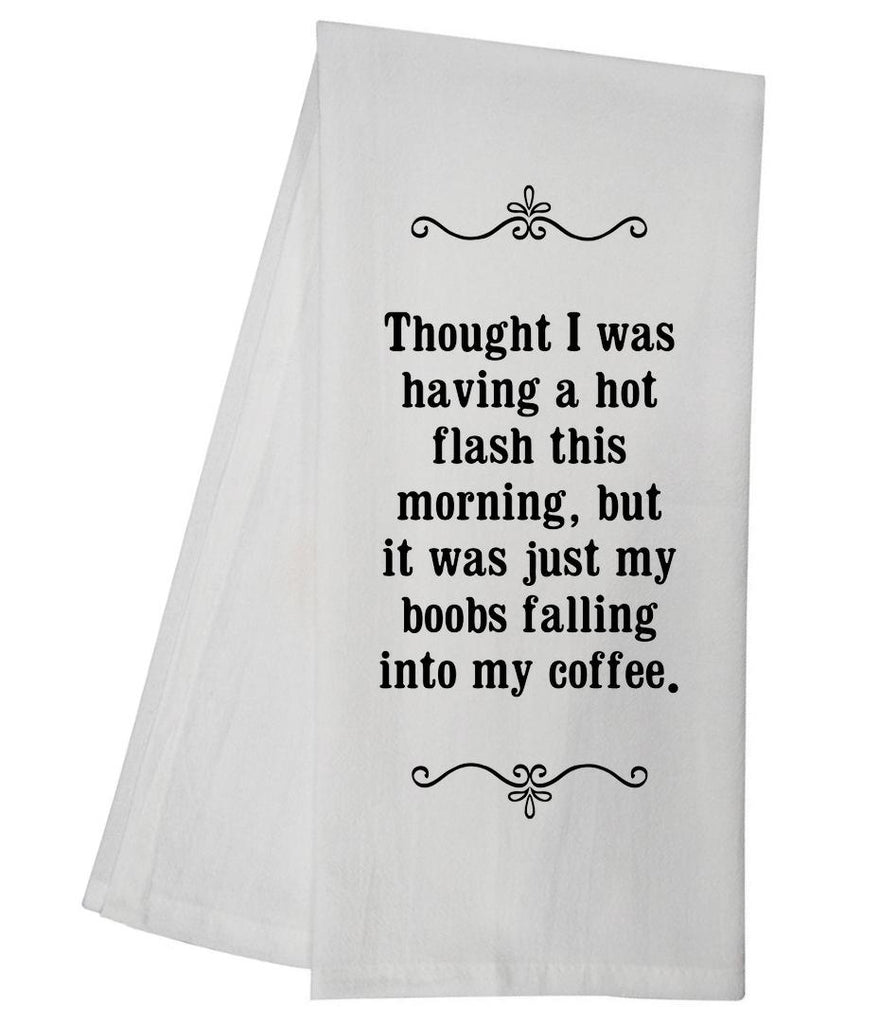 Hot Flash Tea Towel GGTT156 / SMILET04