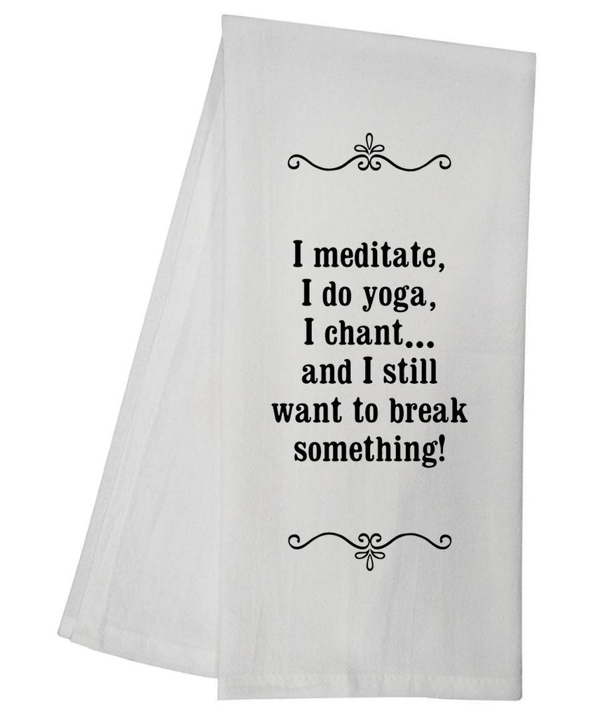 Meditate Tea Towel GGTT161 / SMILET09