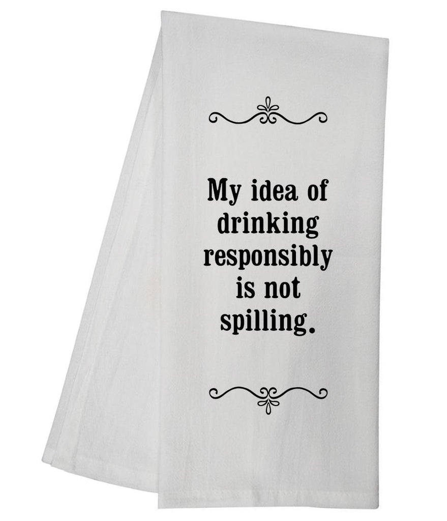 Spilling Tea Towel GGTT166 / SMILET15