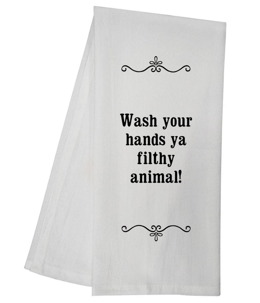 Filthy Animal Tea Towel GGTT168 / SMILET17