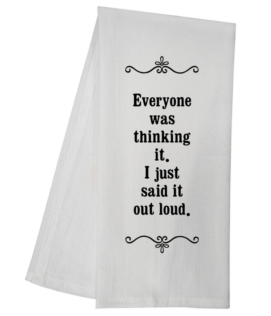 Said It Tea Towel GGTT185 / SMILET34