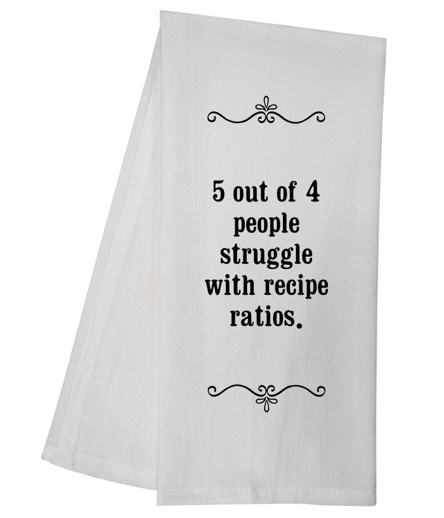 Recipe Ratios Tea Towel GGTT195