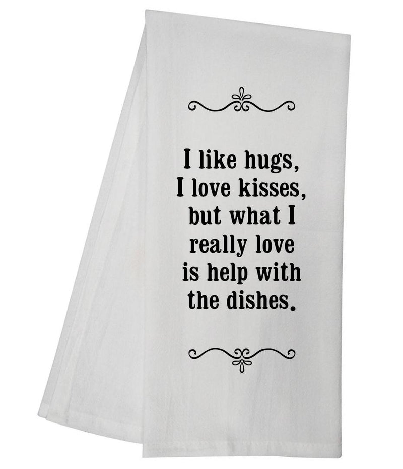 Help With Dishes Tea Towel GGTT203