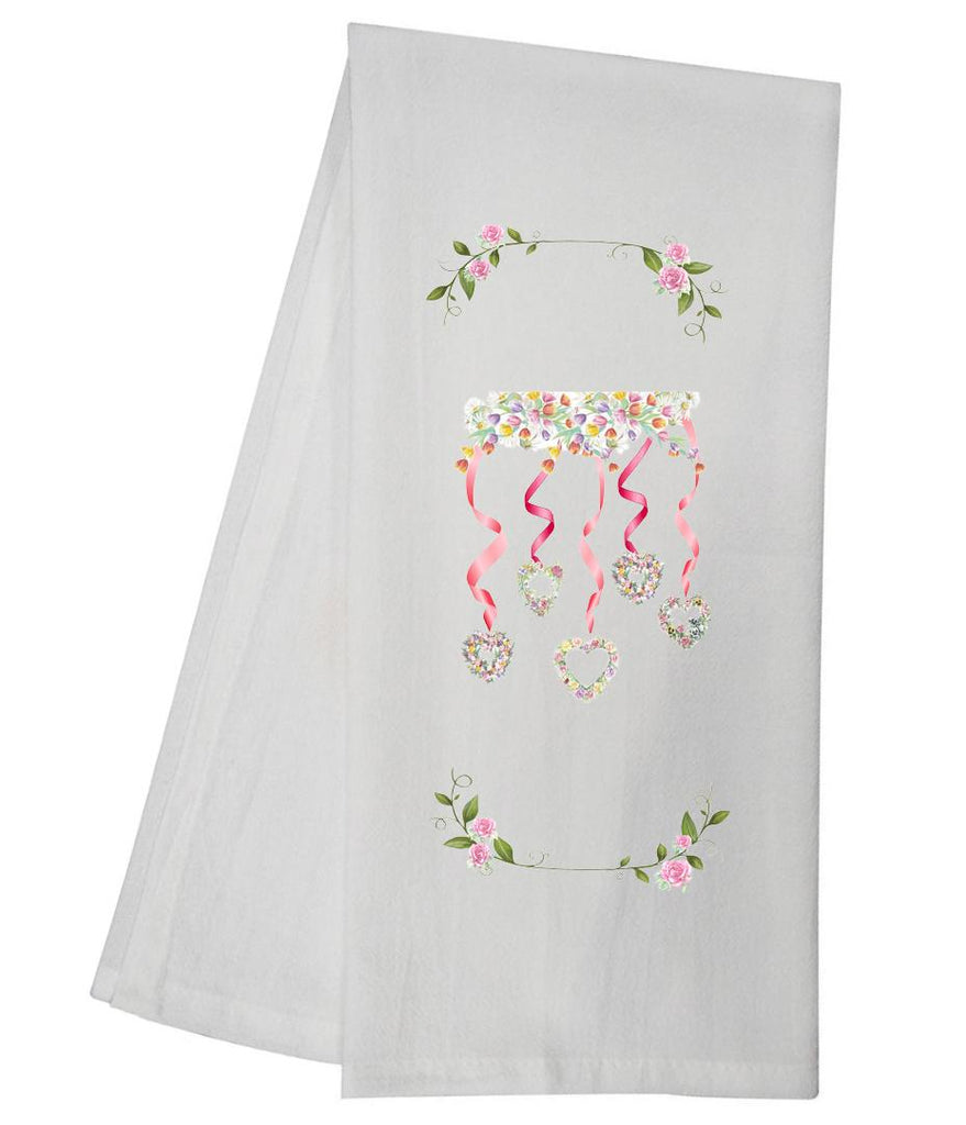 Dangling Hearts Tea Towel CWTT27