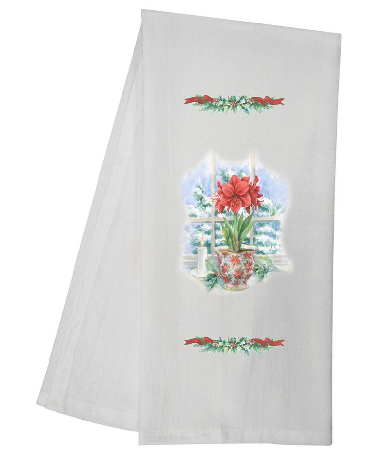 Amaryllis Tea Towel CWTT31