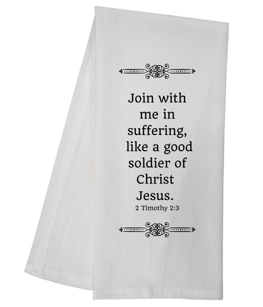 2 Timothy 2:3 Tea Towel GGTT243