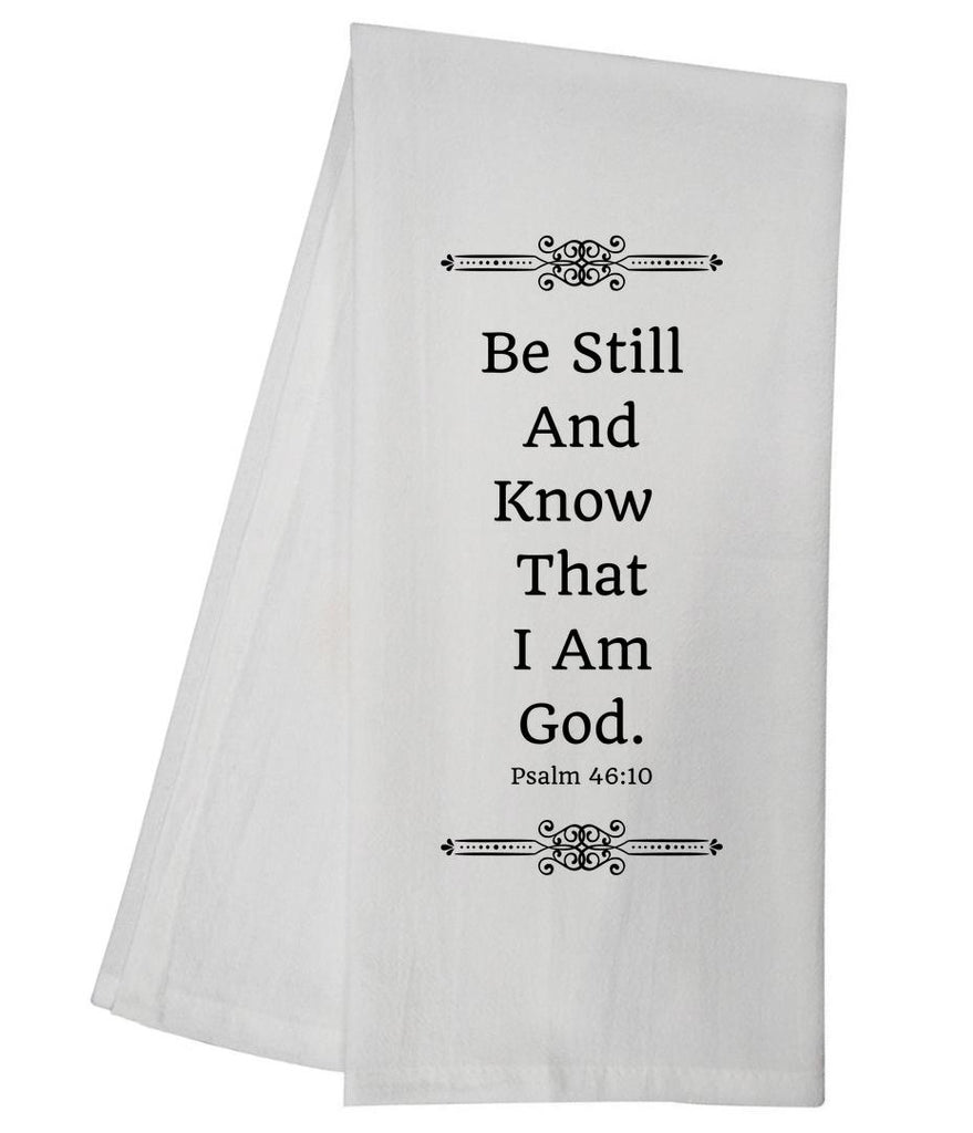 Psalm 46:10 Tea Towel GGTT248