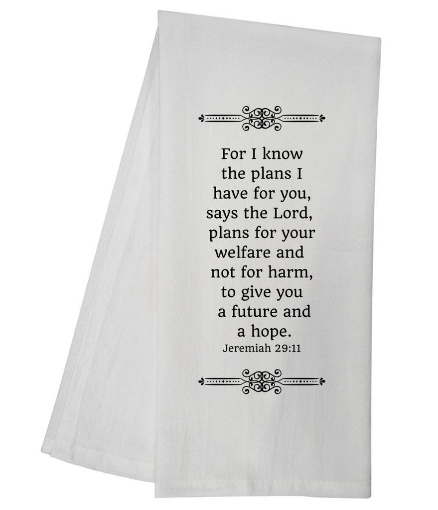 Jeremiah 29:11 Tea Towel GGTT252