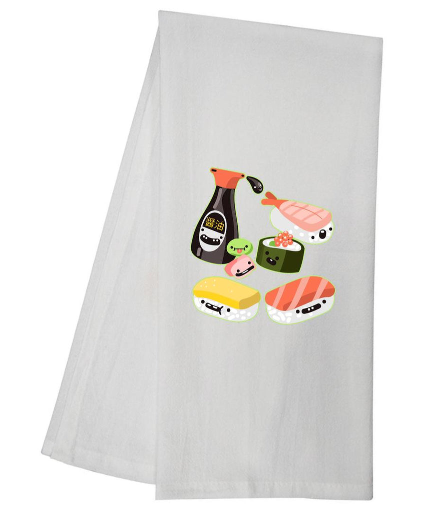 Kawaii Sushi Tea Towel GGTT219