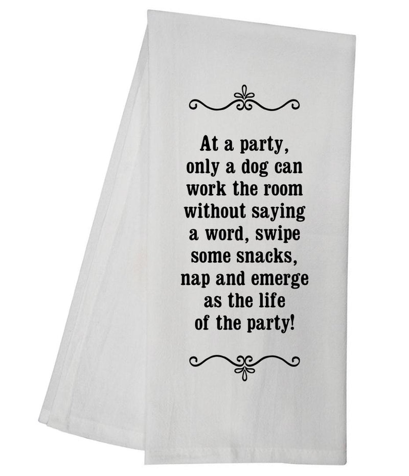 Life Of Party Tea Towel GGTT297 / SFT0105