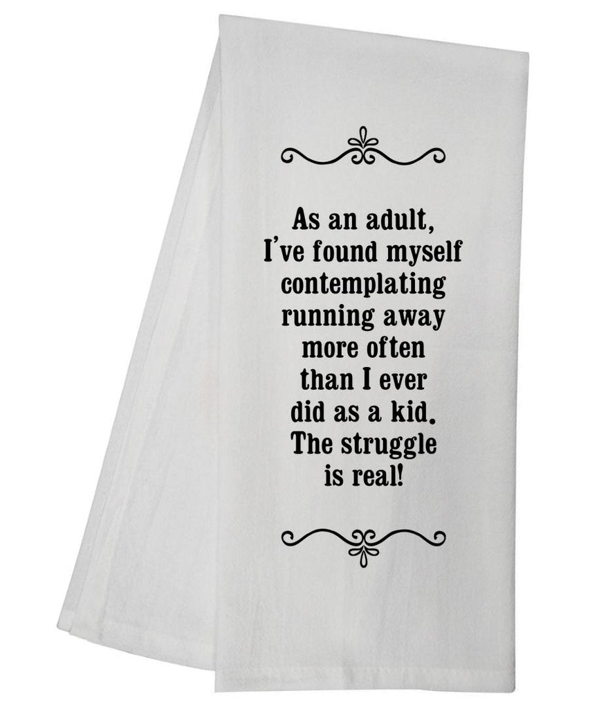 Running Away Tea Towel GGTT304 / SFT0119