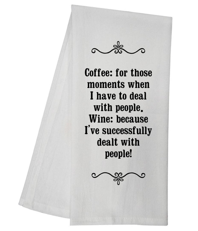 Coffee Wine Tea Towel GGTT308