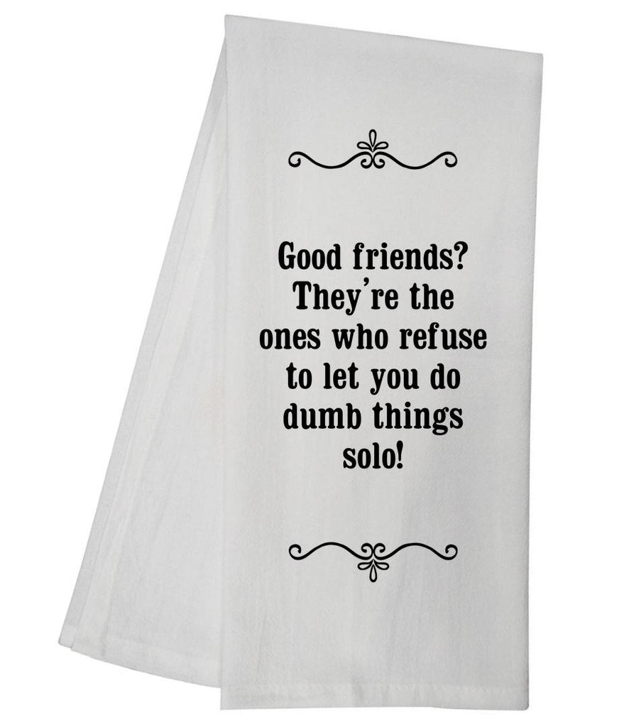 Dumb Things Tea Towel GGTT312 / SMILET40