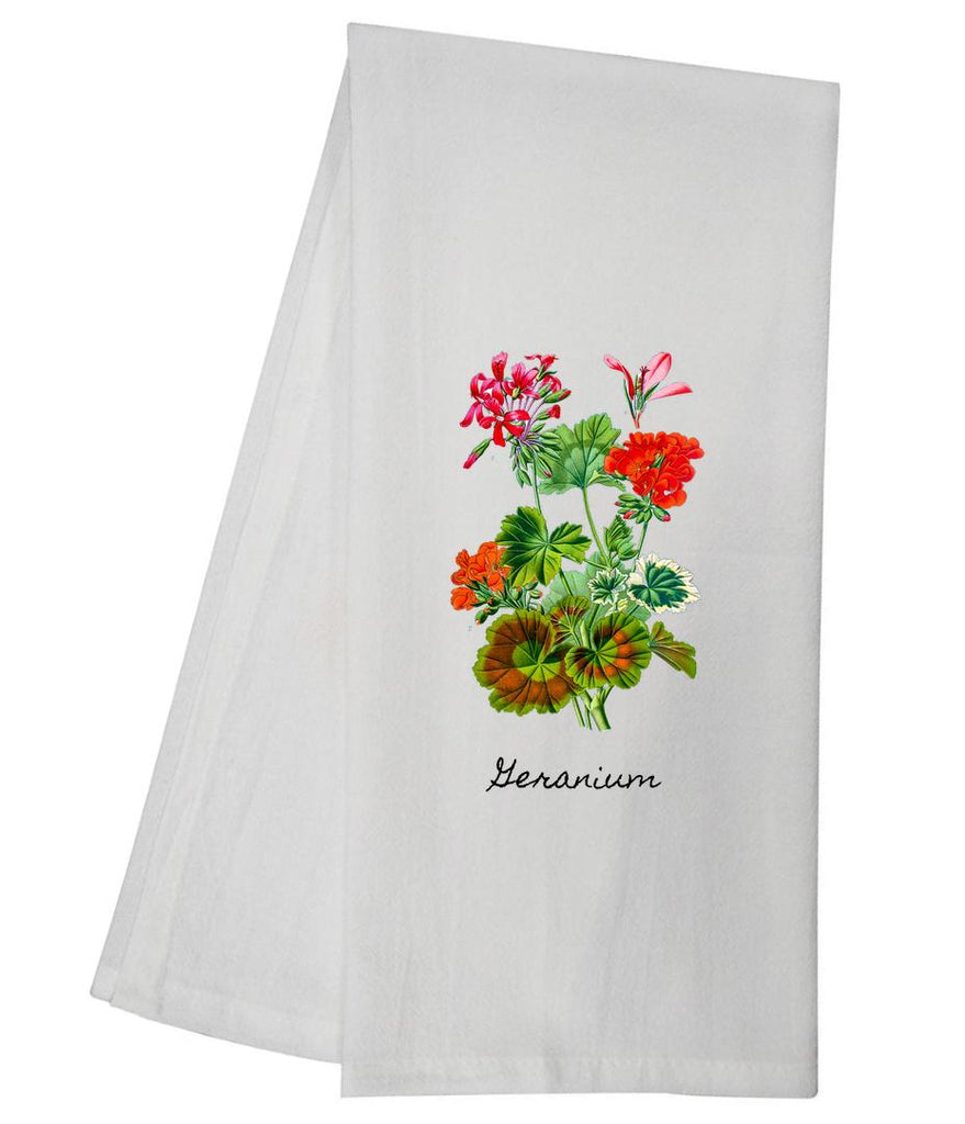 Geranium Tea Towel GGTT339