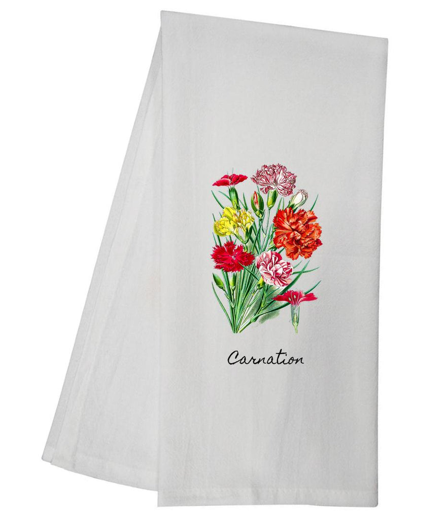 Carnation Tea Towel GGTT346