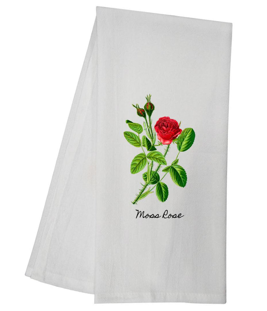 Moss Rose Tea Towel GGTT348