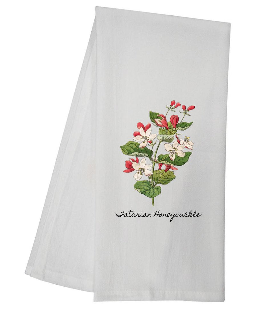 Tatarian Honeysuckle Tea Towel GGTT371