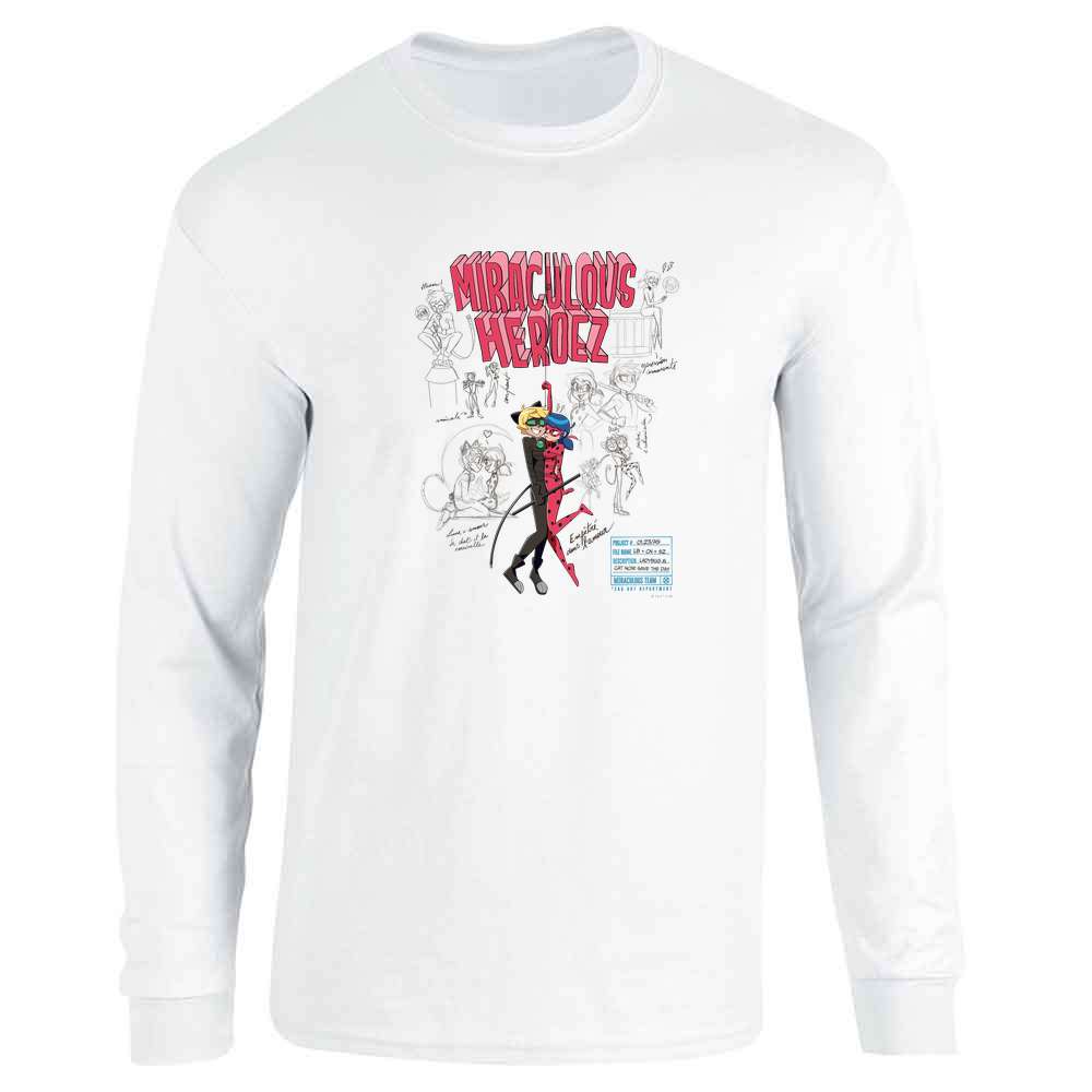 Miraculous Ladybug and Cat Noir Heroez Sketch Long Sleeve