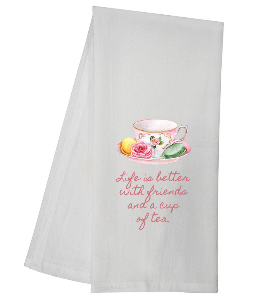 Life Is Better Tea Towel GGTT385