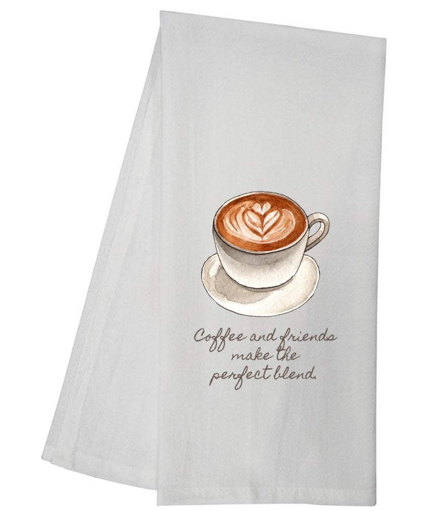 Coffee and Friends Tea Towel GGTT386