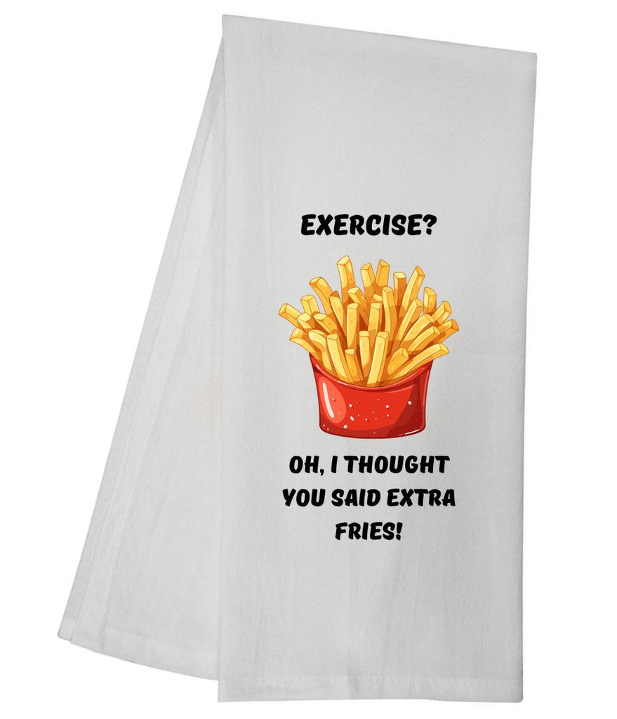 Exercise Tea Towel GGTT391