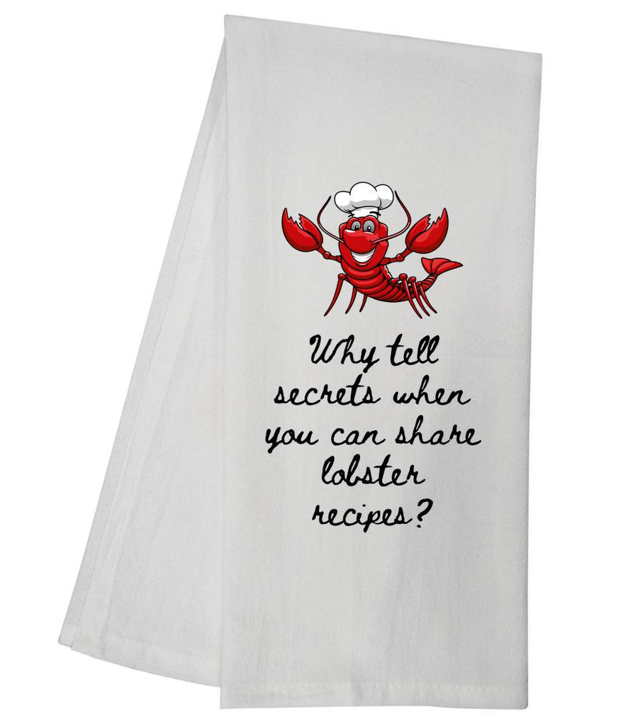 Why Tell Secrets Tea Towel GGTT410