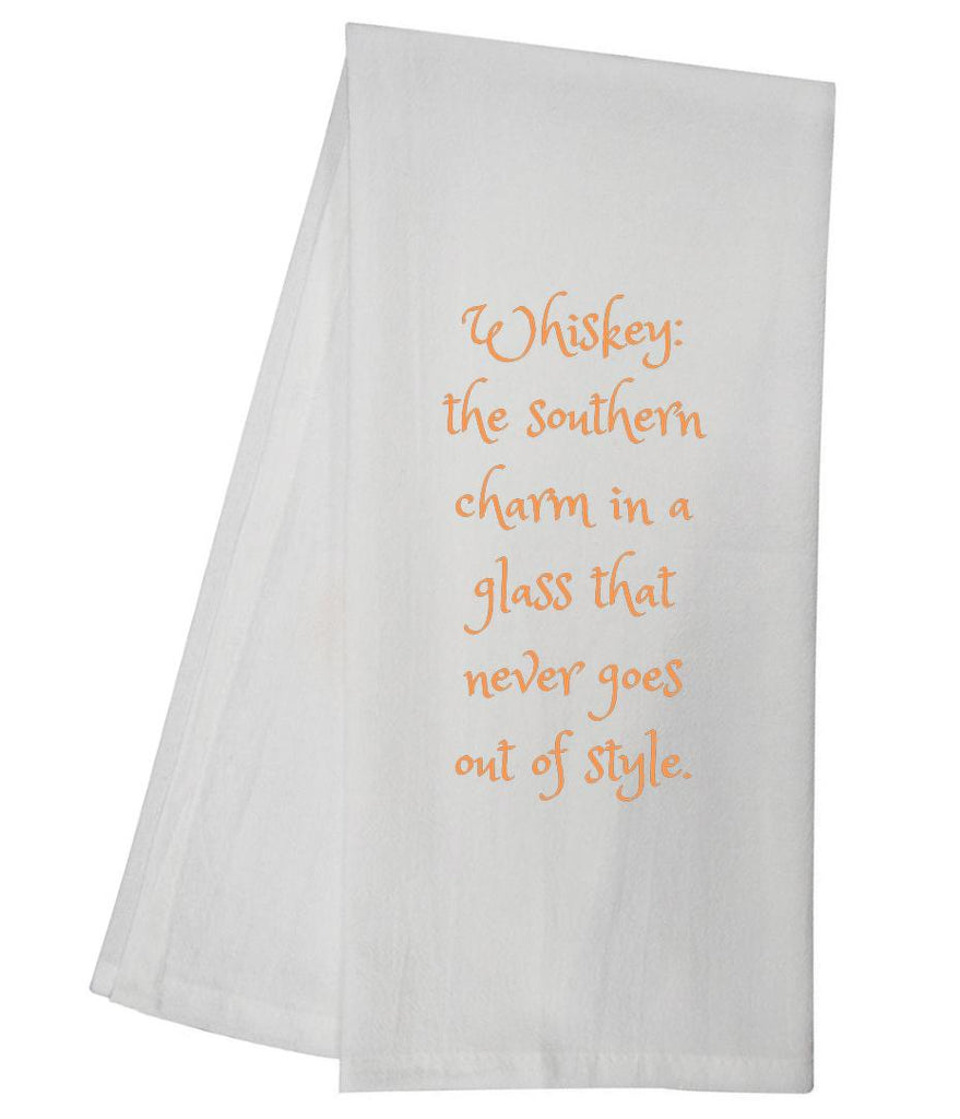 Whiskey Southern Charm Tea Towel GGTT416