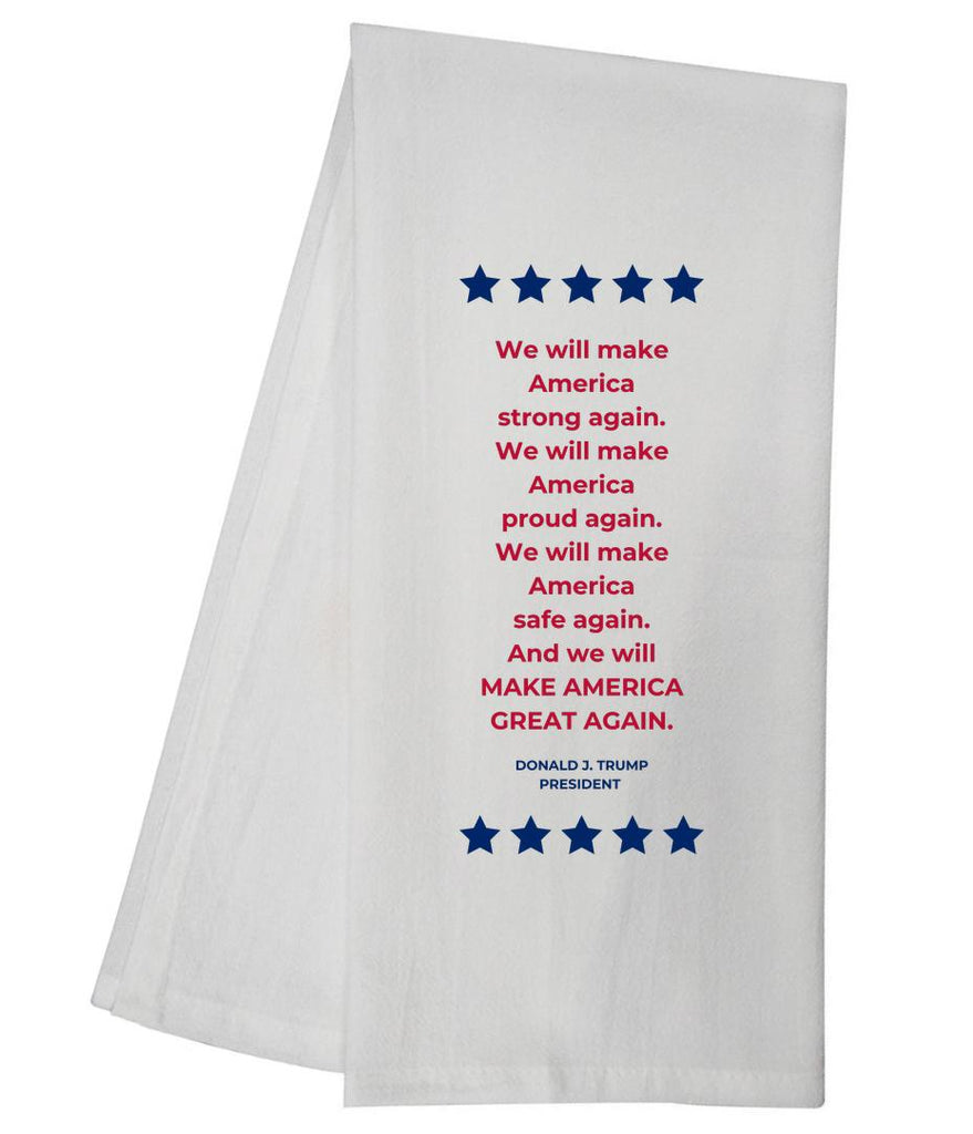 TRUMP Make America Great Again Tea Towel GGTT417