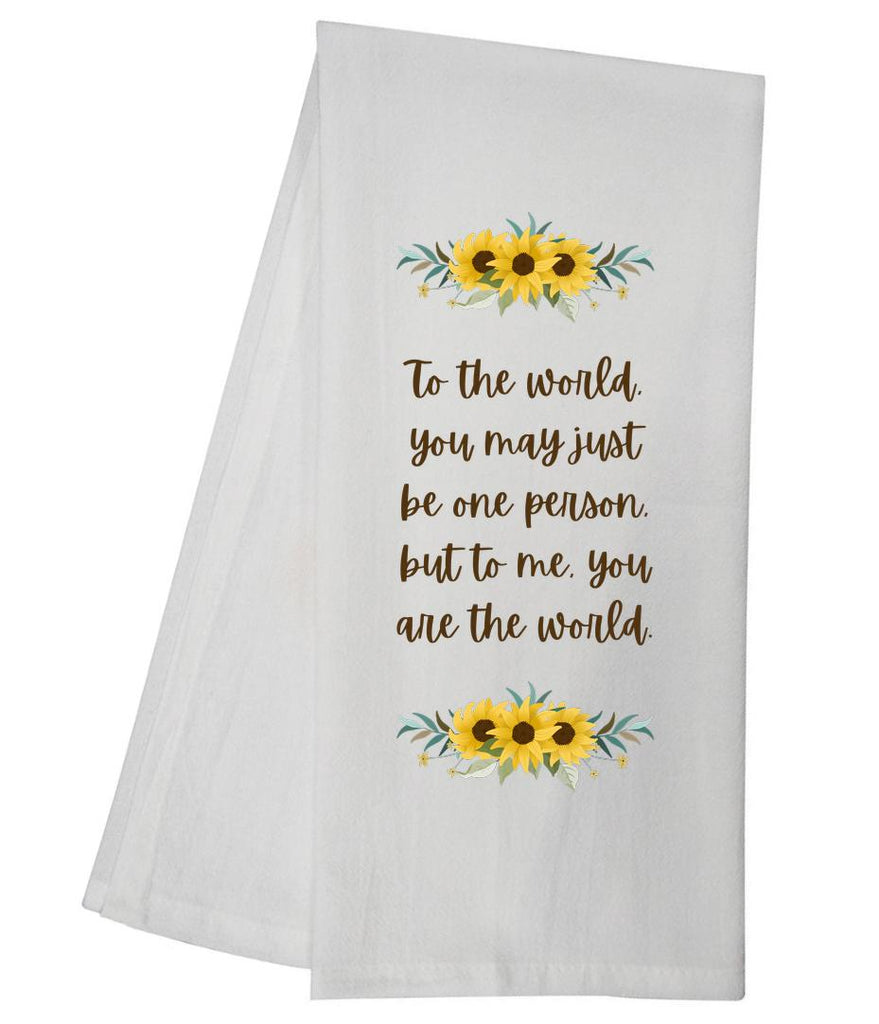 Mom World Tea Towel GGTT460